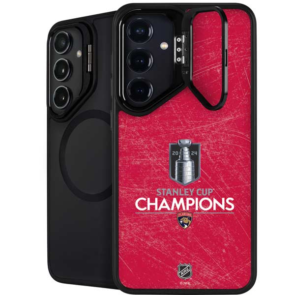 NHL 2024 Stanley Cup Champions Panthers Galaxy S25 Plus Kickstand Case