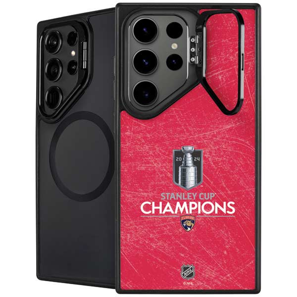 NHL 2024 Stanley Cup Champions Panthers Galaxy S25 Ultra Kickstand Case