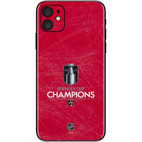 NHL 2024 Stanley Cup Champions Panthers iPhone 11 Skin