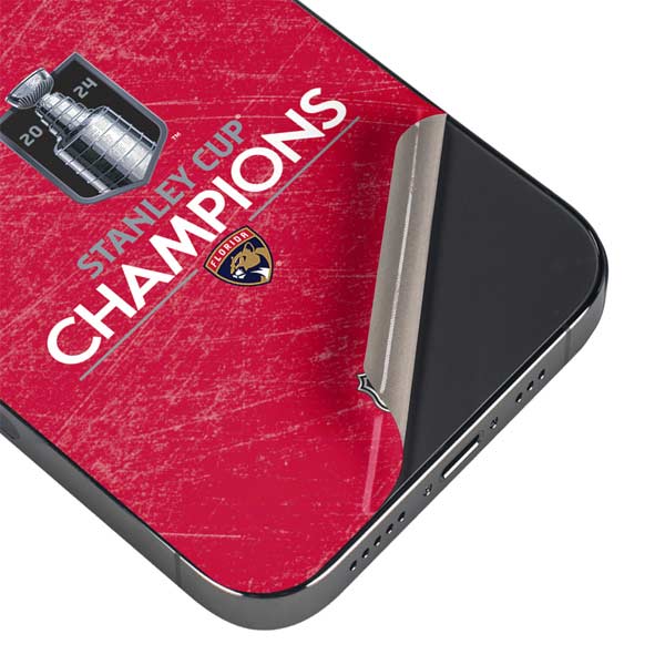 NHL 2024 Stanley Cup Champions Panthers iPhone 15 Pro Skin