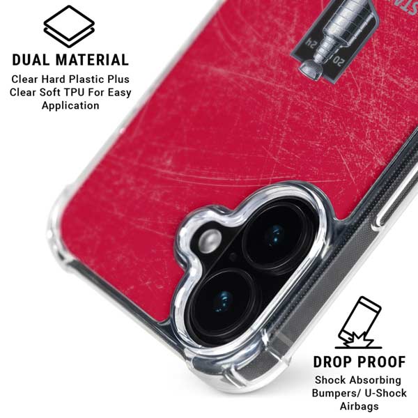 NHL 2024 Stanley Cup Champions Panthers iPhone 16 Plus Clear Case