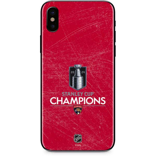 NHL 2024 Stanley Cup Champions Panthers iPhone XS Skin