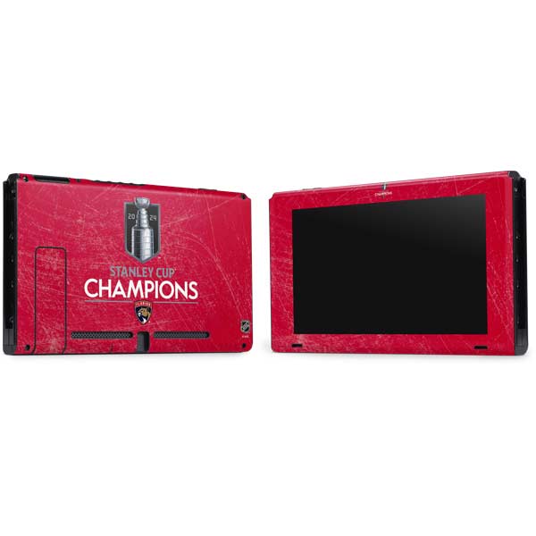 NHL 2024 Stanley Cup Champions Panthers Nintendo Switch Bundle Skin