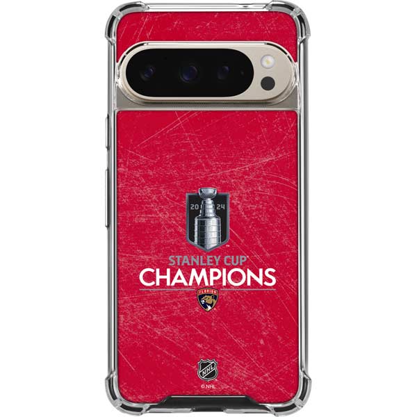 NHL 2024 Stanley Cup Champions Panthers Pixel 9 Pro XL Clear Case