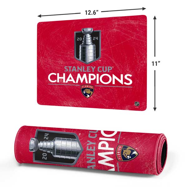 NHL 2024 Stanley Cup Champions Panthers Gaming Mouse Pad