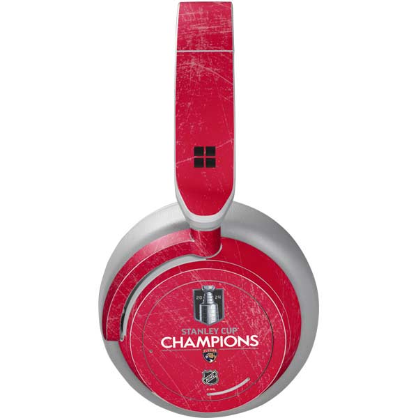 NHL 2024 Stanley Cup Champions Panthers Surface Headphones Skin
