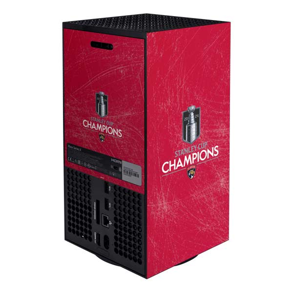 NHL 2024 Stanley Cup Champions Panthers Xbox Series X Bundle Skin