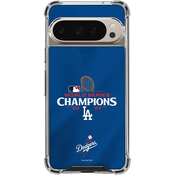 2024 World Series Champions Los Angeles Dodgers Google Pixel 9 Pro XL Clear Case