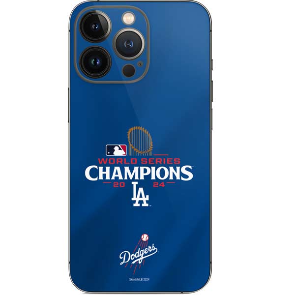 2024 World Series Champions Los Angeles Dodgers iPhone 15 Pro Skin