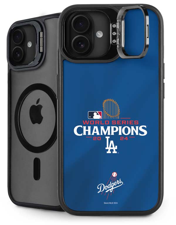2024 World Series Champions Los Angeles Dodgers iPhone 16 Plus Kickstand Case