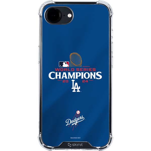 2024 World Series Champions Los Angeles Dodgers iPhone 16e Clear Case 2024 World Series Champions Los Angeles Dodgers iPhone 16e Clear Case