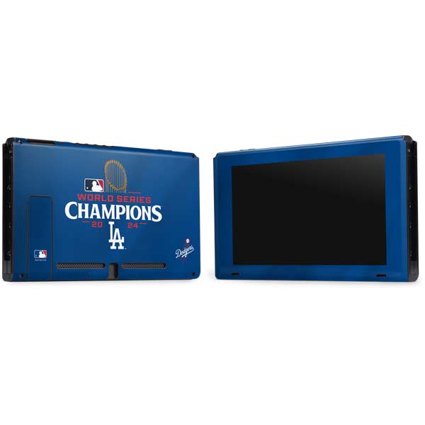 2024 World Series Champions Los Angeles Dodgers Nintendo Switch Bundle Skin