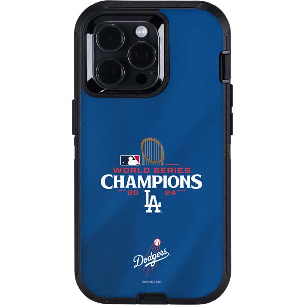 2024 World Series Champions Los Angeles Dodgers Otterbox Defender iPhone Skin