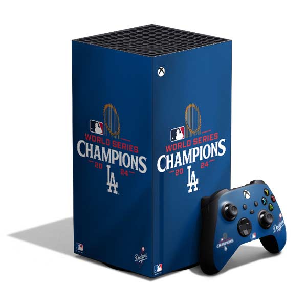 2024 World Series Champions Los Angeles Dodgers XBox Series X Digital Edition Bundle Skin