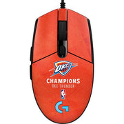 2025 NBA Champions Oklahoma City Thunder G203 Prodigy RGB Wired Gaming Mouse Skin