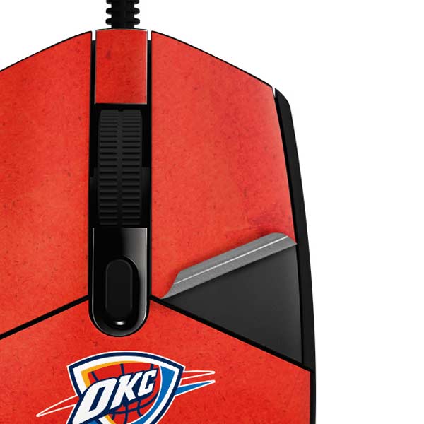 2025 NBA Champions Oklahoma City Thunder G203 Prodigy RGB Wired Gaming Mouse Skin