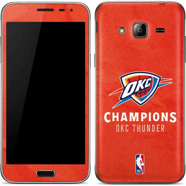 2025 NBA Champions Oklahoma City Thunder Galaxy J3 Skin