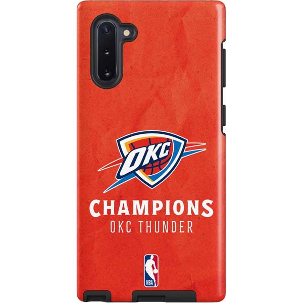 2025 NBA Champions Oklahoma City Thunder Galaxy Cases