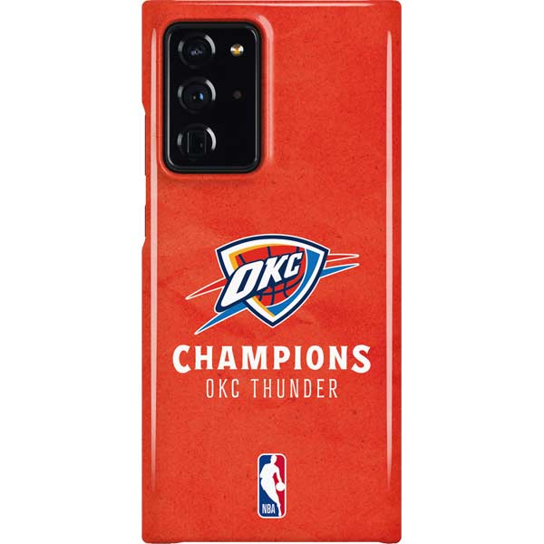 2025 NBA Champions Oklahoma City Thunder Galaxy Cases