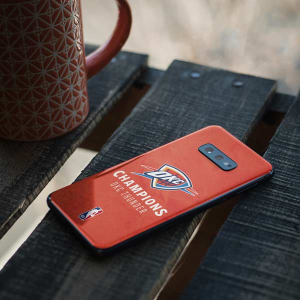 2025 NBA Champions Oklahoma City Thunder Galaxy S10e Skin
