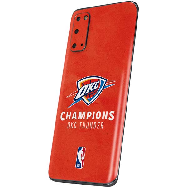 2025 NBA Champions Oklahoma City Thunder Galaxy S20 Skin