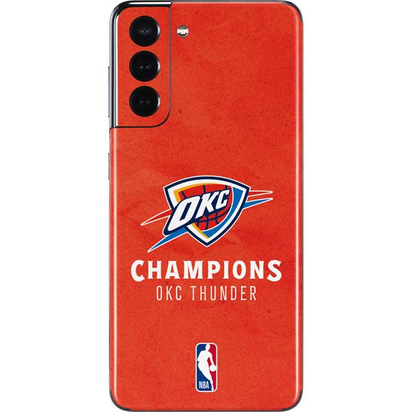 2025 NBA Champions Oklahoma City Thunder Galaxy S21 5G Skin