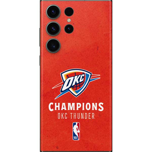 2025 NBA Champions Oklahoma City Thunder Galaxy S23 Ultra Skin