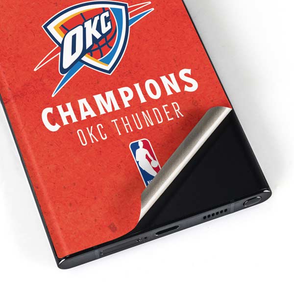2025 NBA Champions Oklahoma City Thunder Galaxy S23 Ultra Skin