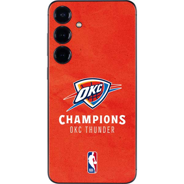 2025 NBA Champions Oklahoma City Thunder Galaxy S24 Skin
