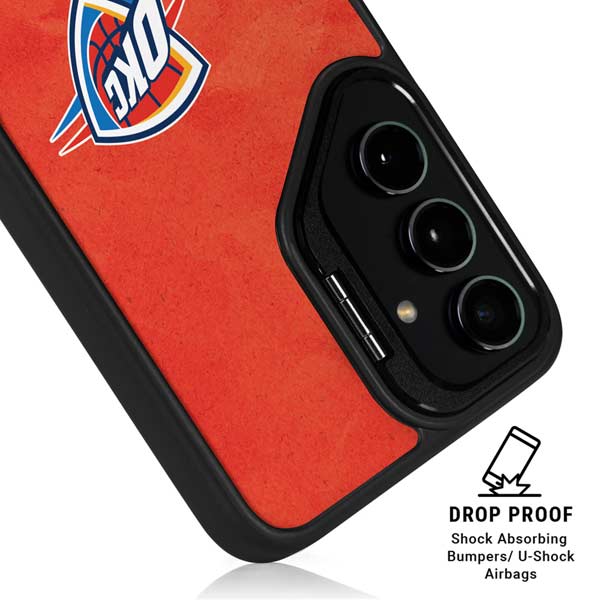 2025 NBA Champions Oklahoma City Thunder Galaxy S26 Plus Kickstand Case