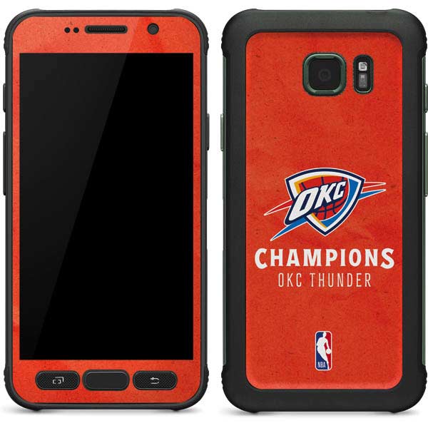 2025 NBA Champions Oklahoma City Thunder Galaxy S7 Active Skin