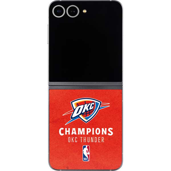 2025 NBA Champions Oklahoma City Thunder Galaxy Z Flip6 Skin