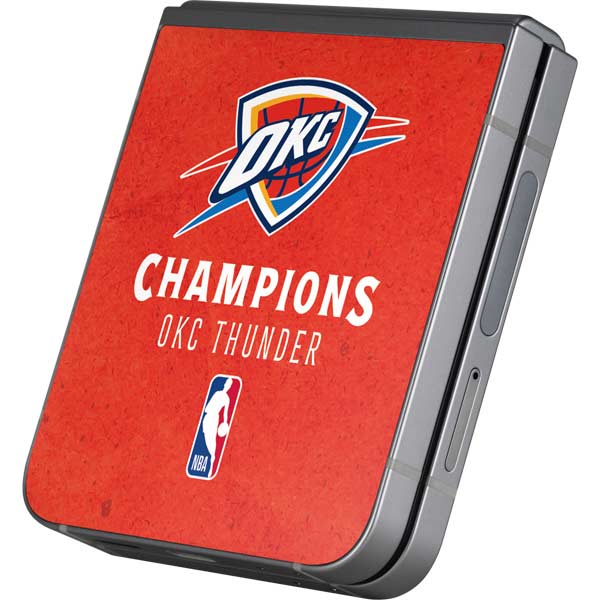 2025 NBA Champions Oklahoma City Thunder Galaxy Z Flip6 Skin
