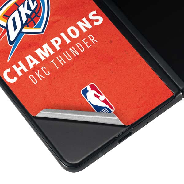 2025 NBA Champions Oklahoma City Thunder Galaxy Z Fold3 5G Skin
