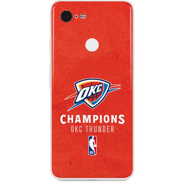 2025 NBA Champions Oklahoma City Thunder Google Pixel 3 Skin