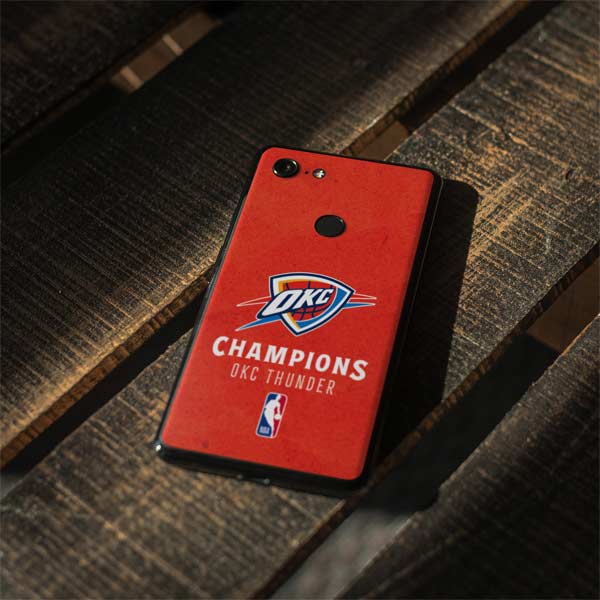 2025 NBA Champions Oklahoma City Thunder Google Pixel 3 Skin