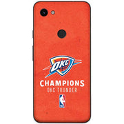 2025 NBA Champions Oklahoma City Thunder Google Pixel 3a Skin