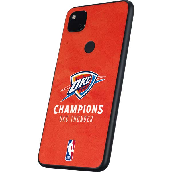 2025 NBA Champions Oklahoma City Thunder Google Pixel 4a Skin