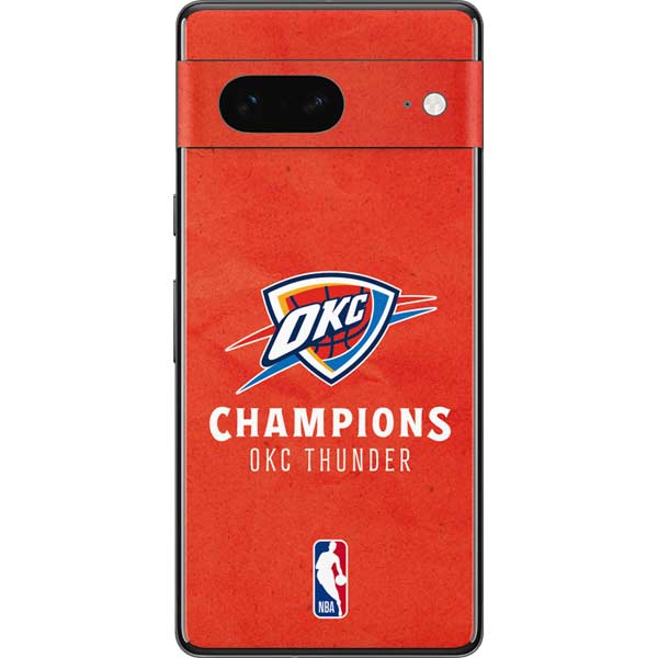 2025 NBA Champions Oklahoma City Thunder Google Pixel 7 Skin