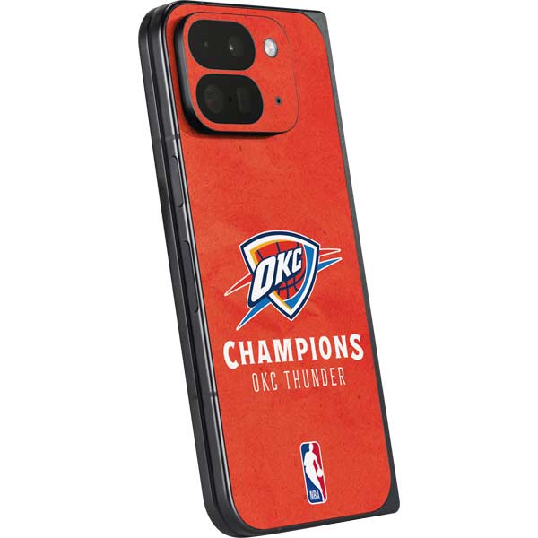2025 NBA Champions Oklahoma City Thunder Google Pixel 9 Pro Fold Skin