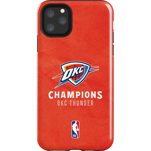 2025 NBA Champions Oklahoma City Thunder iPhone Cases