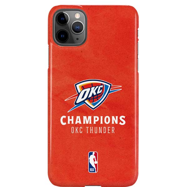 2025 NBA Champions Oklahoma City Thunder iPhone Cases