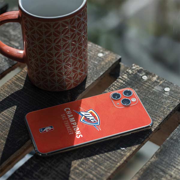 2025 NBA Champions Oklahoma City Thunder iPhone 11 Pro Skin