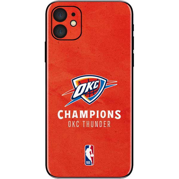 2025 NBA Champions Oklahoma City Thunder iPhone 11 Skin