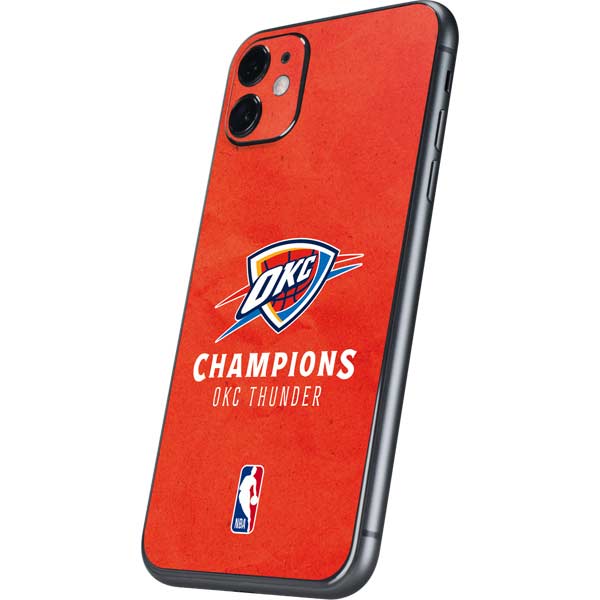 2025 NBA Champions Oklahoma City Thunder iPhone 11 Skin