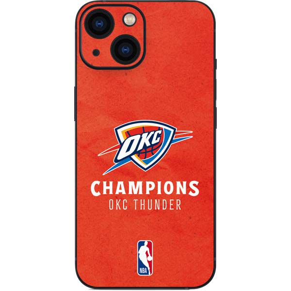 2025 NBA Champions Oklahoma City Thunder iPhone 13 Mini Skin