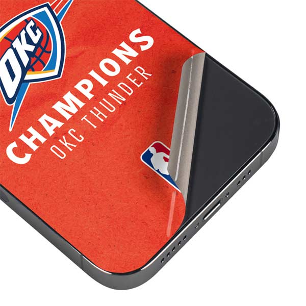 2025 NBA Champions Oklahoma City Thunder iPhone 15 Pro Max Skin