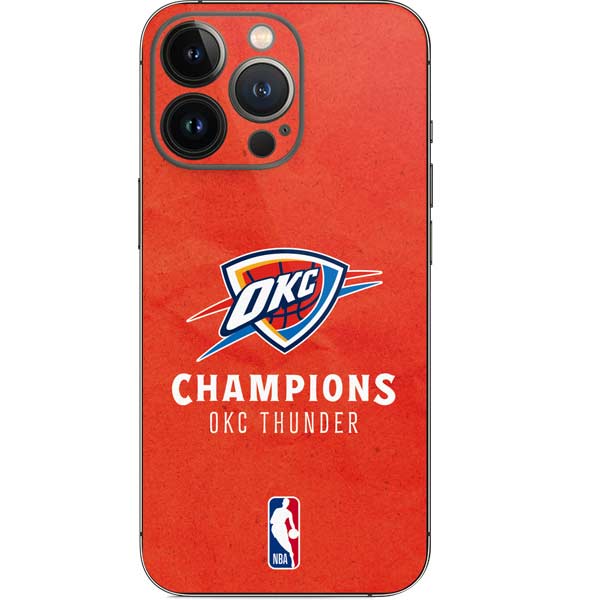 2025 NBA Champions Oklahoma City Thunder iPhone 15 Pro Skin