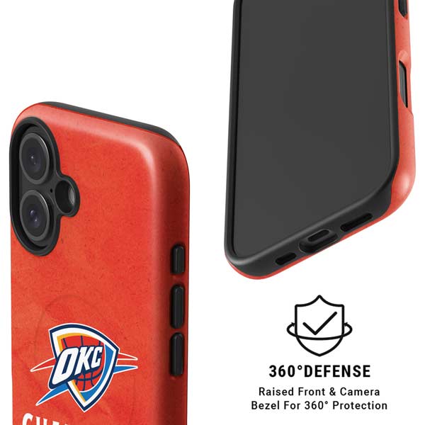 2025 NBA Champions Oklahoma City Thunder iPhone 16 Magsafe Impact Case