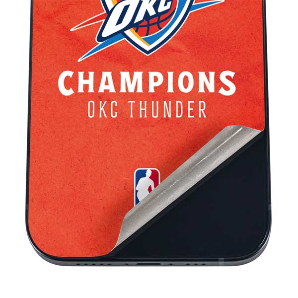 2025 NBA Champions Oklahoma City Thunder iPhone 16 Plus Skin